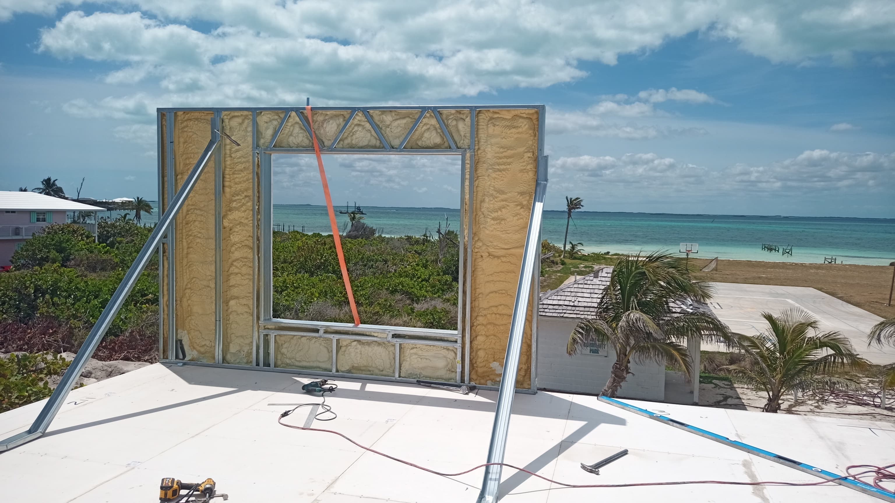 Construction Site with Ocean View