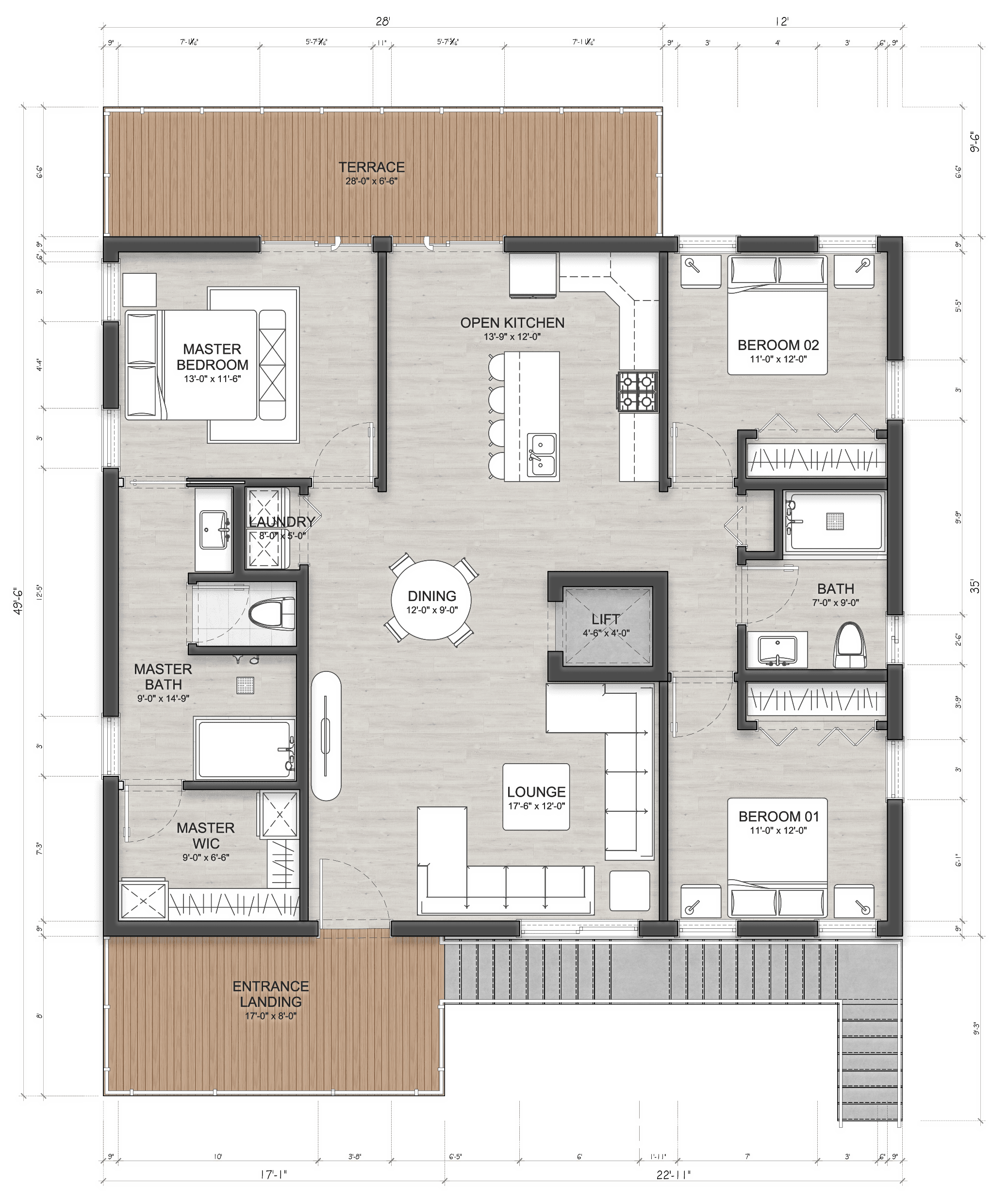 Seaview Floor Plan