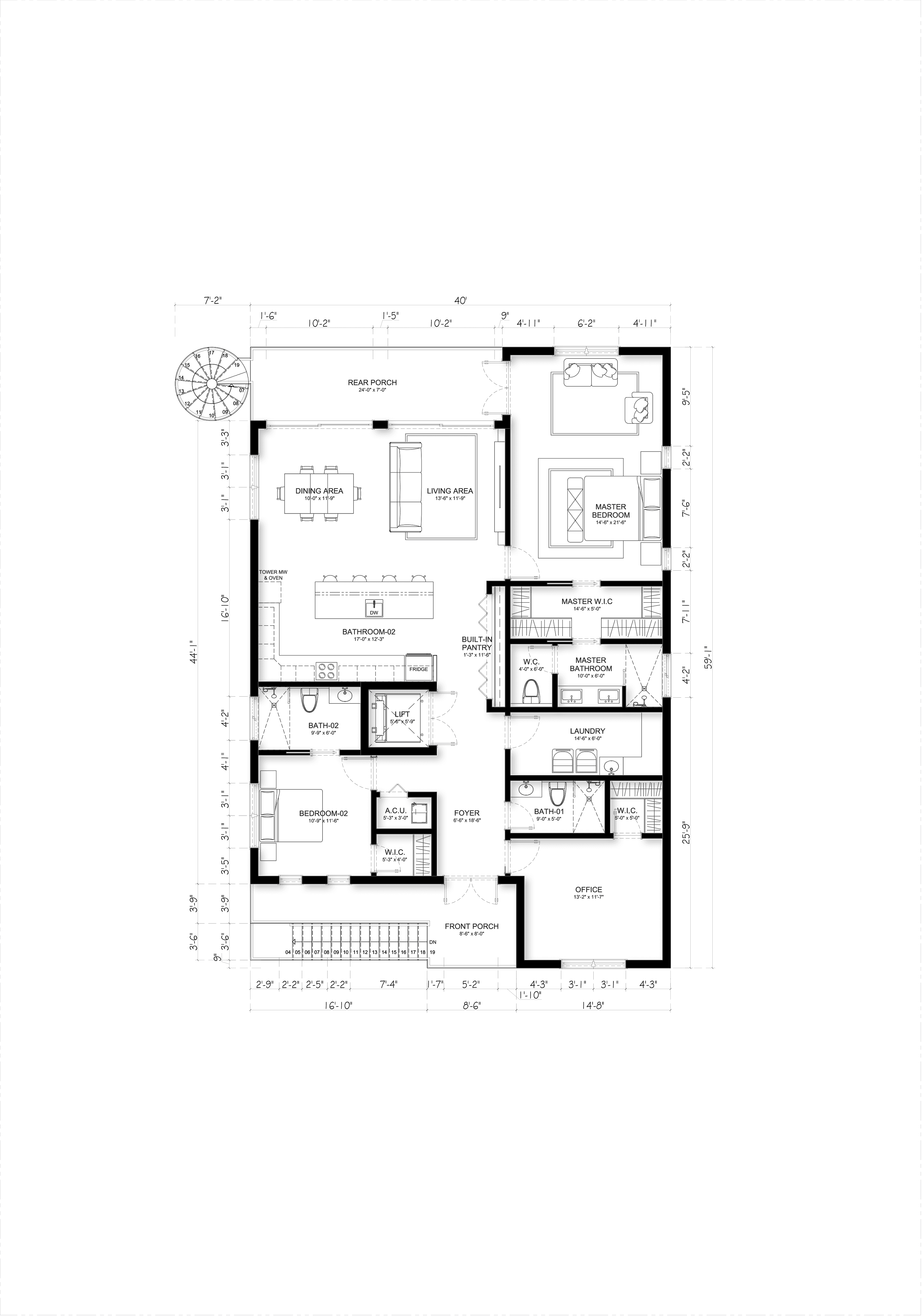 Tidewater Floor Plan
