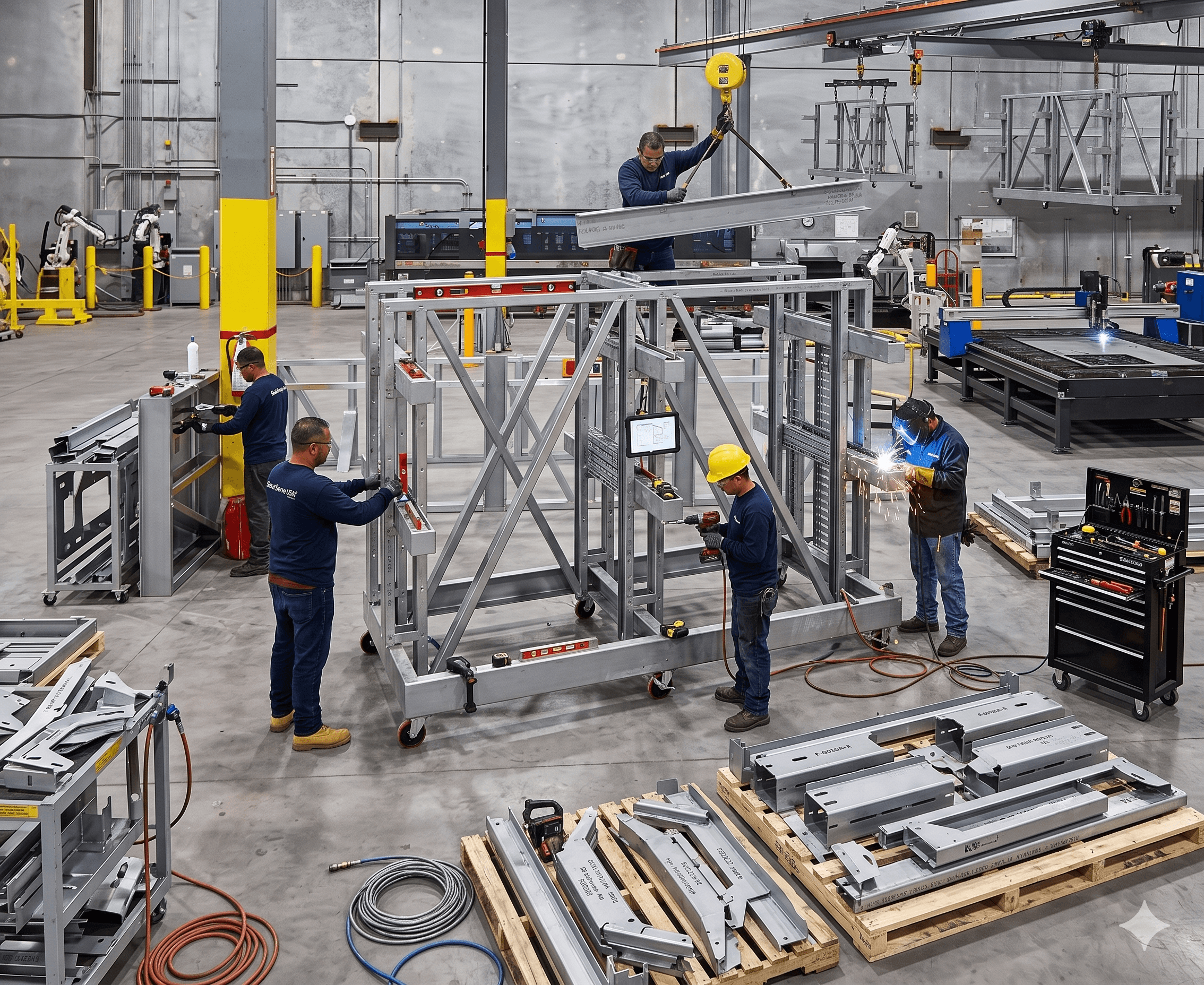 Custom Steel Walls