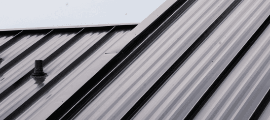 1 1/2" Standing Seam Aluminium Installed