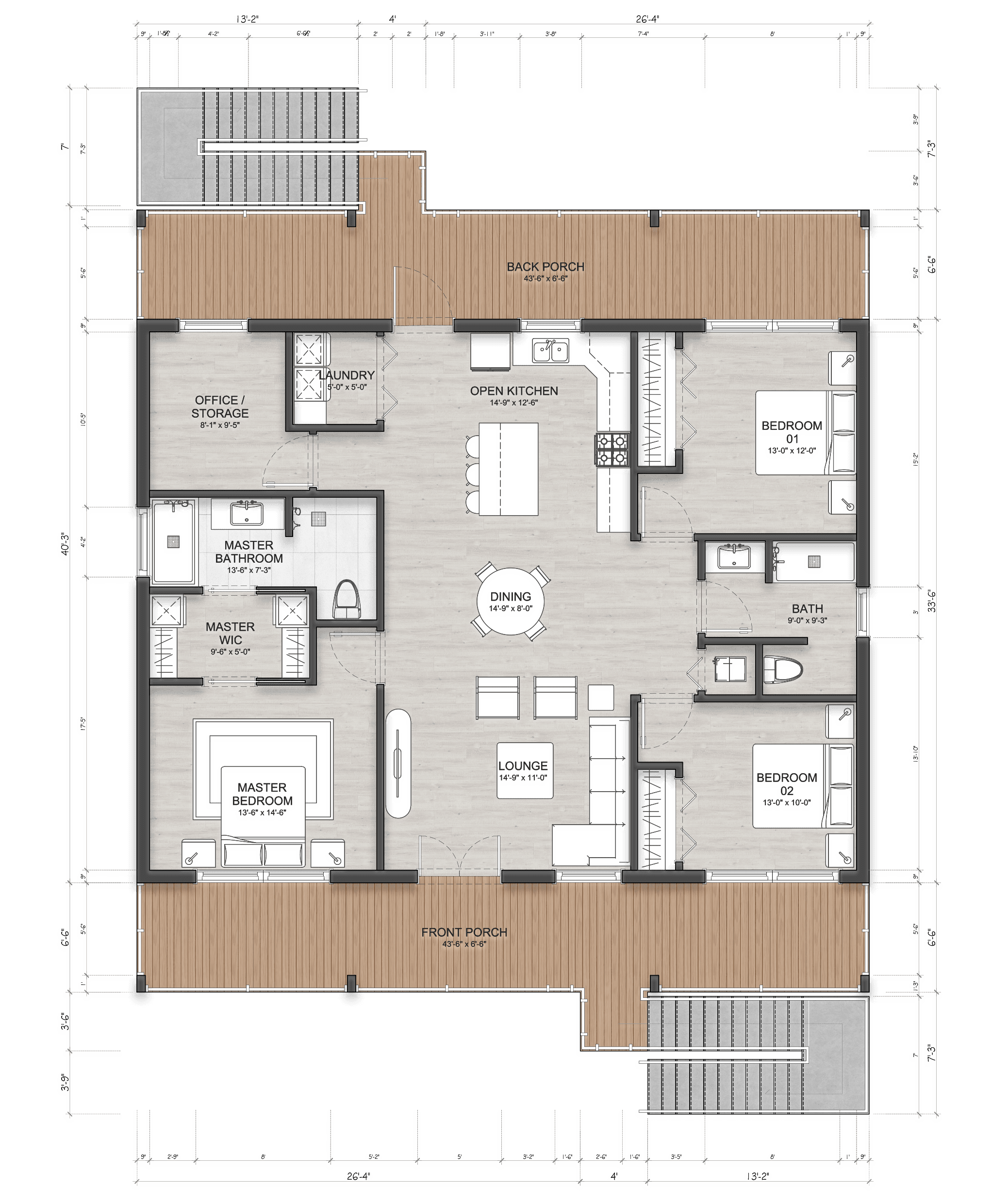 Dunecrest Floor Plan