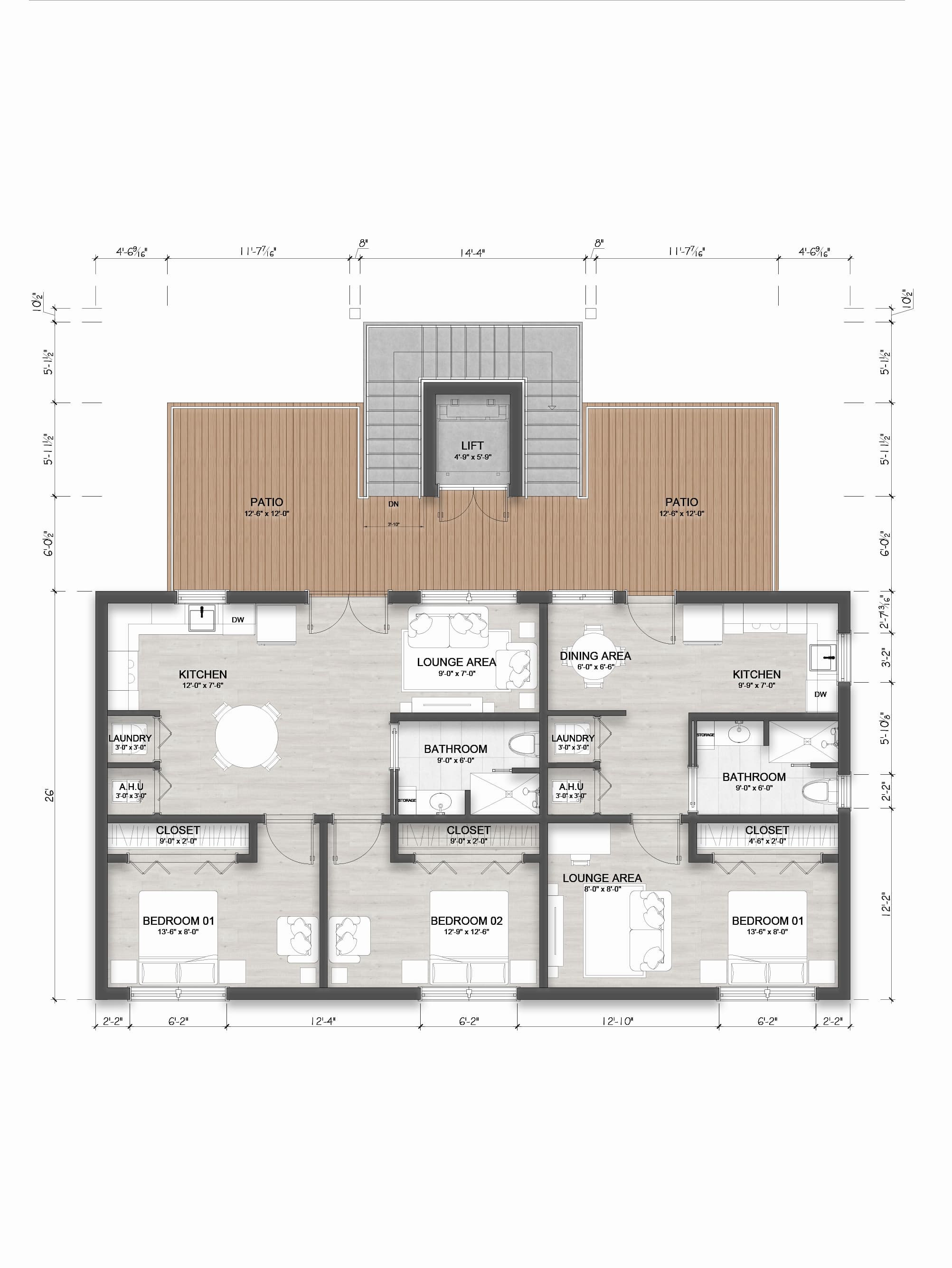 Harbor-B Floor Plan