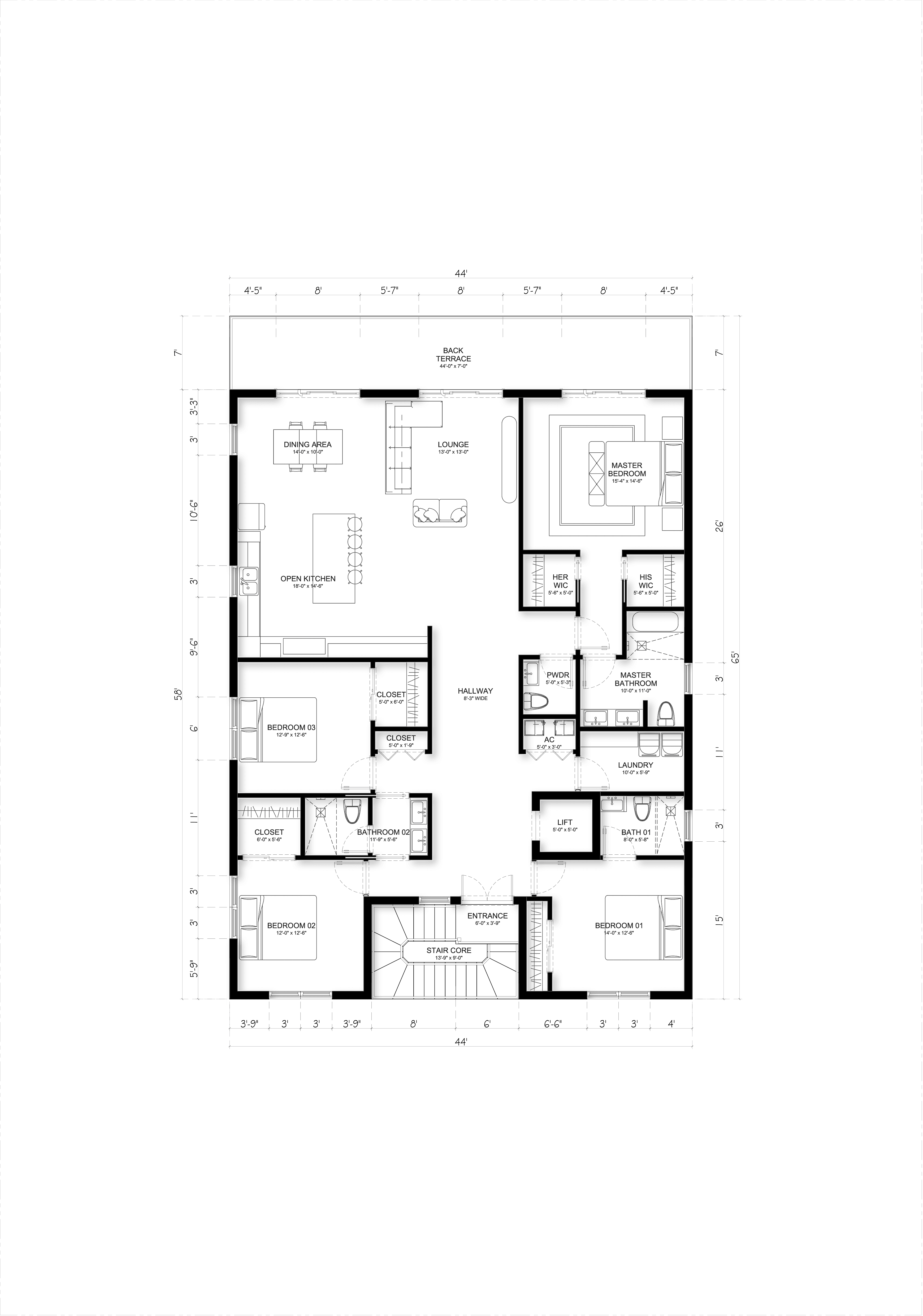 Serenity Floor Plan